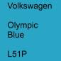 Preview: Volkswagen, Olympic Blue, L51P.